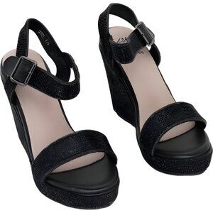 Women's Betty Embellished Wedge Slingback Sandals US 7.5M